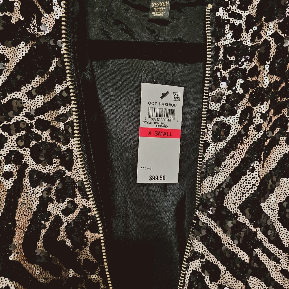 Sequin jacket XS - Picture 6 of 6